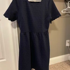 Betsey’s Boutique Short Sleeve Navy Dress. Size XL NWT